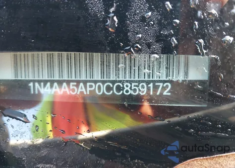 2012 Nissan Maxima 3.5 Sv from USA, damaged, VIN 1N4AA5AP0CC859172